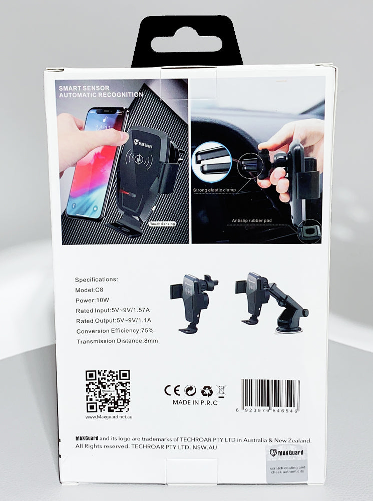 Maxguard wireless car charger holder C8