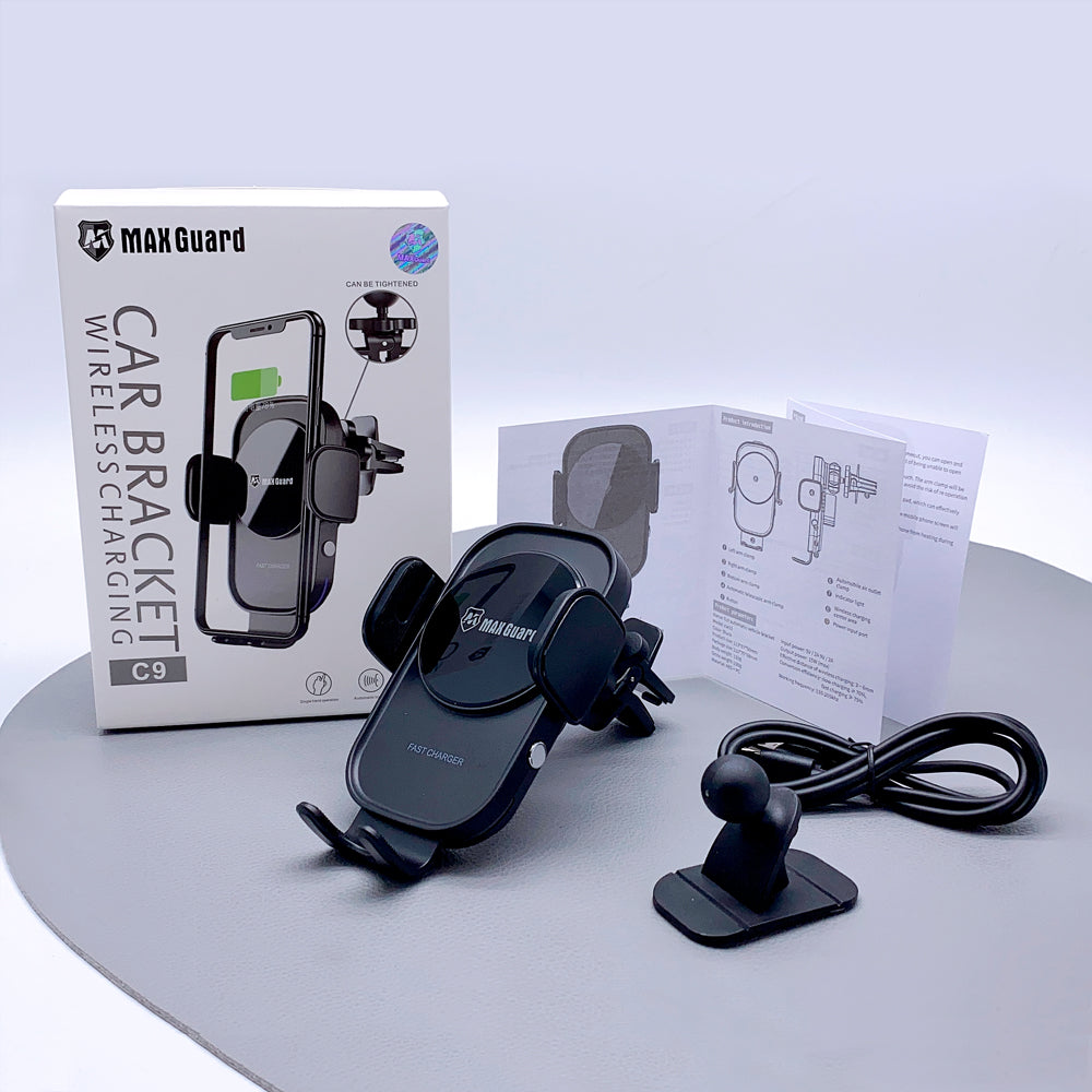 Maxguard wireless car charger bracket car holder C9