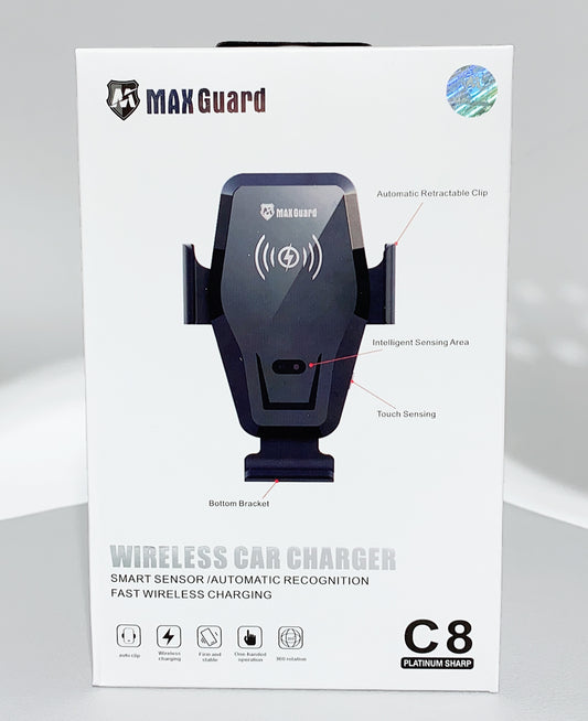 Maxguard wireless car charger holder C8
